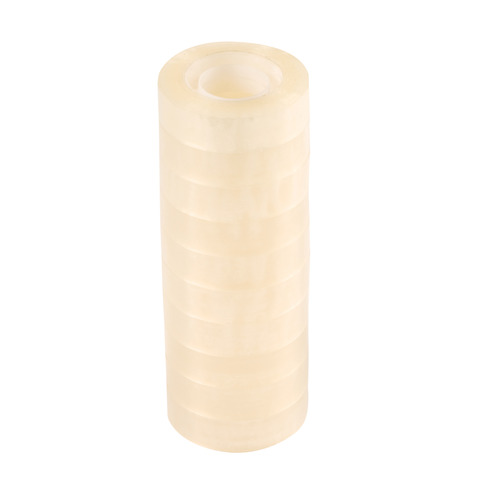 Nastro adesivo trasparente in PP Q-Connect - conf. 10 pezzi - 15 mm x 33 m - KF01787